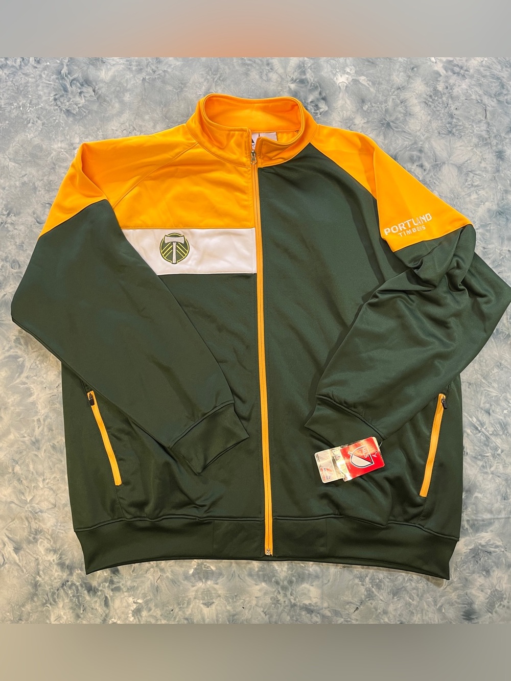Majestic Portland Timbers Zip Jacket 3XL